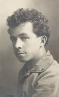 Евгений Виссов-Непряхин – пермский студент, снимок 1924 г.