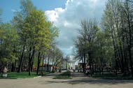 Ротонда в городском парке им. А.М. Горького