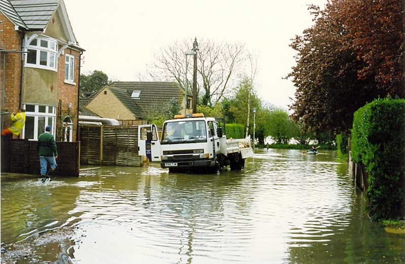 The 1998 floods arrived in late spring