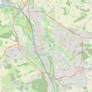 Карта города Оксфорд