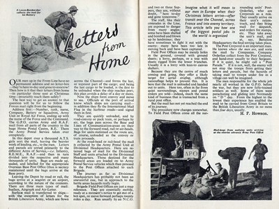 An Article: Letters from Home. Oxford.