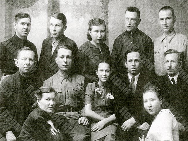 Staff of the Capital Construction Department of the Nytva Metallurgical Plant