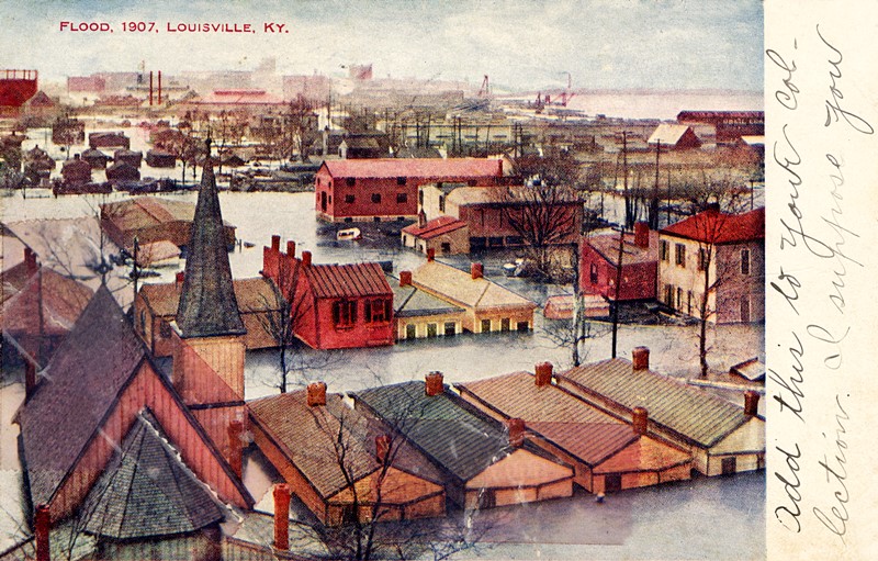 Наводнение 1907 г., Луисвилль, Кентукки