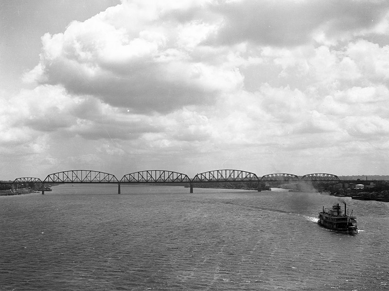 Big Four Bridge, Louisville, Kentucky, 1930