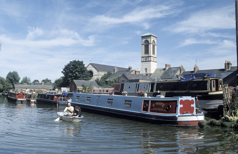 The boatyard in Jericho in the 1990s