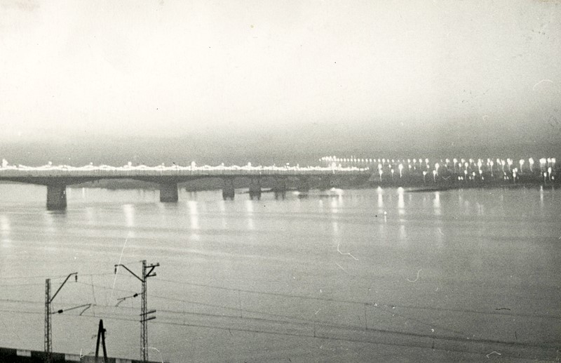 Communal bridge. November 8, 1967