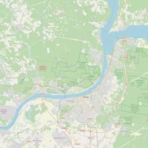 Map of Perm City